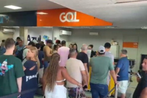 VÍDEO: Ilhados em Aeroporto de Fernando de Noronha reclamam de cancelamento de voos e não sabem como irão retornar