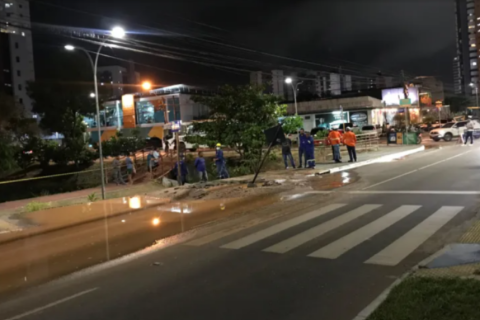 Vazamento em tubulação no Parque Parahyba I deixa dez edifícios sem abastecimento de gás em João Pessoa