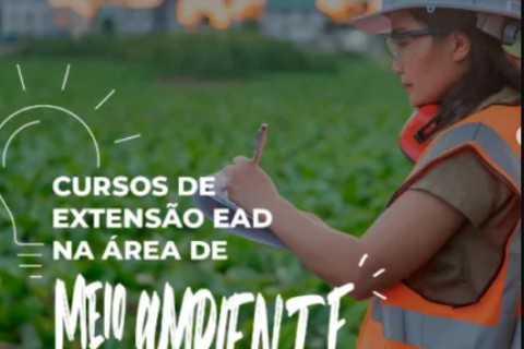 Senac EAD oferece cursos de extensão universitária em Meio Ambiente