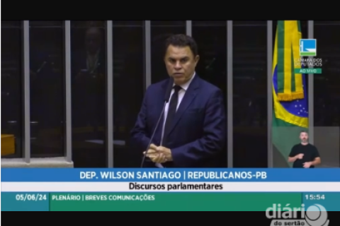 VÍDEO:Em discurso na Câmara, deputado Wilson Santiago repudia ataques xenofóbicos contra o Sousa Esporte Clube