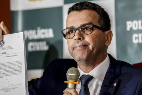 Delegado Rivaldo Barbosa presta depoimento sobre caso Marielle Franco