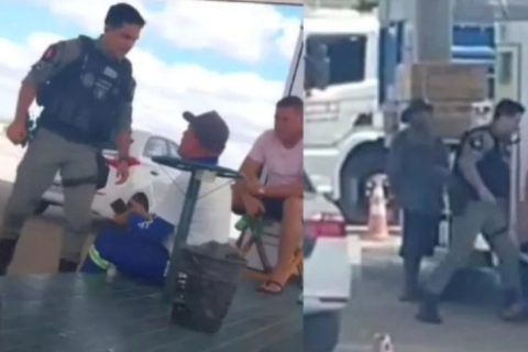 Cabo envolvido em agressão a popular em Santa Luzia é afastado da Polícia Militar