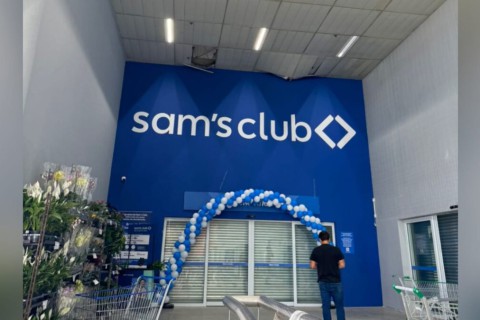 Um dia após inaugurar loja em João Pessoa, teto do Sam’s Club ameça cair