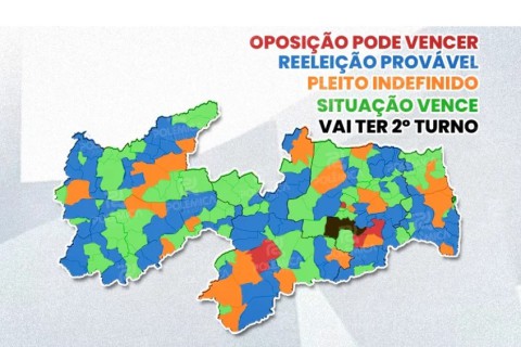 PREVISÃO DA SUCESSÃO: Editoria política do Polêmica Paraíba aponta quem serão os vencedores nas 223 cidades do estado; confira