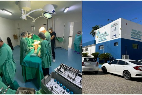 Hospital de Patos registra atendimento a mais de 200 pessoas e realiza 32 cirurgias durante o final de semana