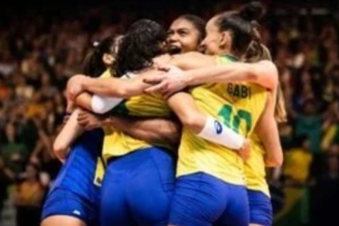 Brasil vira sobre Polônia e vai às quartas da Liga das Nações Feminina