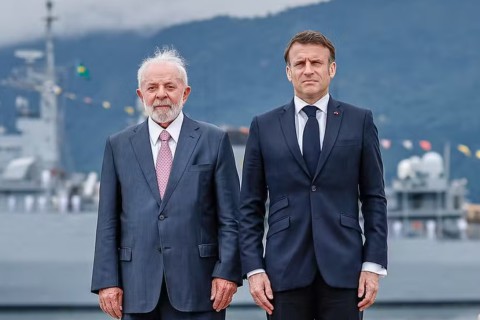 Lula vai receber Macron em Brasília nesta quinta (28) para assinar acordos bilaterais