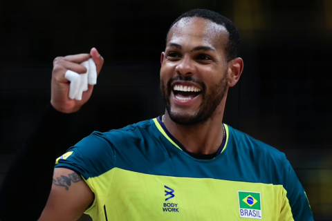 Brasil vence Egito e se garante nas quartas em Paris