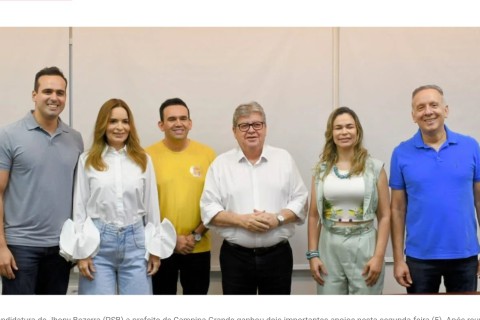 PP e PSD declaram apoio à candidatura de Jhony Bezerra a prefeito de Campina Grande