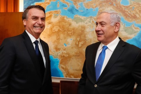 Netanyahu convidou Bolsonaro para ir a Israel uma semana após declarar Lula ‘persona non grata’