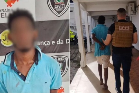 Homem autor de roubos a taxista e posto de gasolina em Patos é preso pela DRF