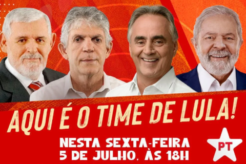 Luciano Cartaxo realiza hoje a 1ª Plenária Popular como pré-candidato a prefeito de João Pessoa, ao lado de Ricardo Coutinho e Luiz Couto