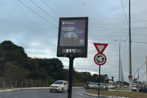 Bairro em João Pessoa registra 21 graus de temperatura em sexta-feira com ventania e clima frio